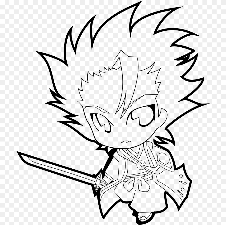 Collection Of It Download On Ubisafe Toshiro Hitsugaya Love Chibi, Gray Free Transparent Png