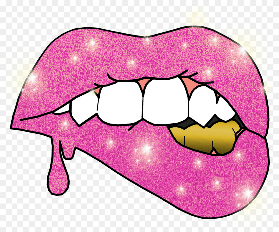 Collection Of Lip Drawing Drip On Ui Drawing Drip, Body Part, Mouth, Person, Teeth Free Png Download