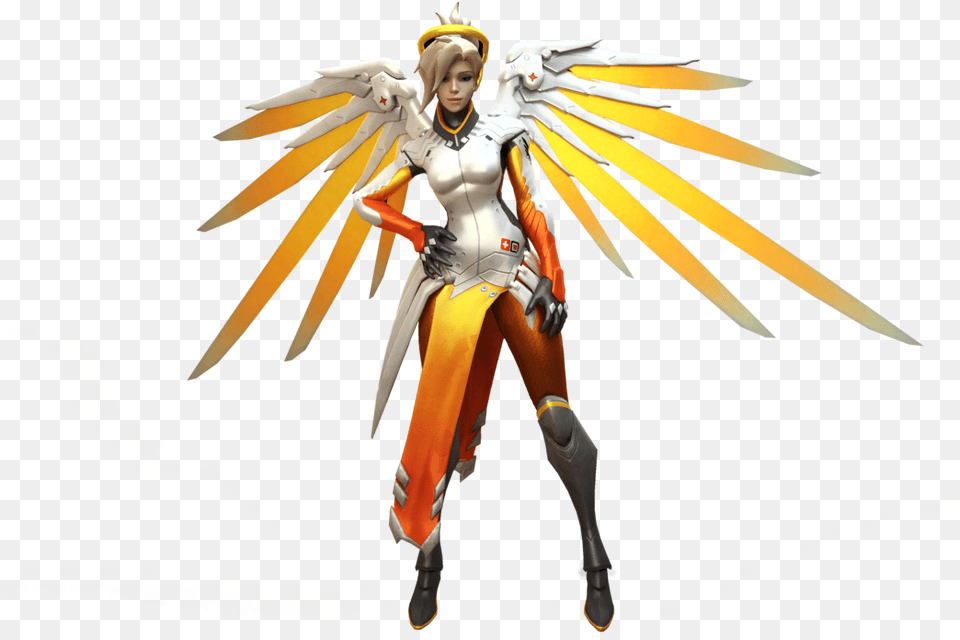 Collection Of Mercy Transparent Concept Overwatch Mercy, Adult, Female, Person, Woman Free Png