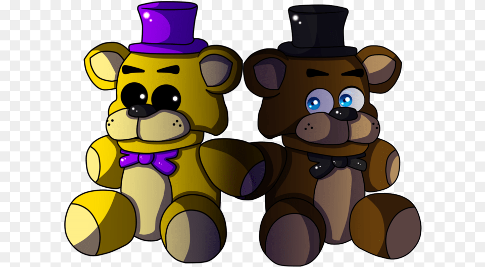 Collection Of Golden Freddy Plush Drawing Golden Freddy Drawing Cute, Teddy Bear, Toy Free Png