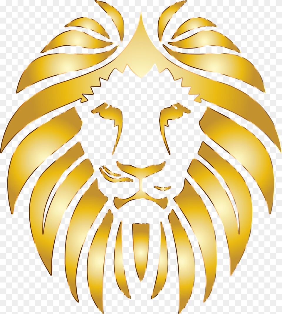 Collection Of Golden Lion Clipart, Logo, Symbol, Emblem, Chandelier Free Transparent Png