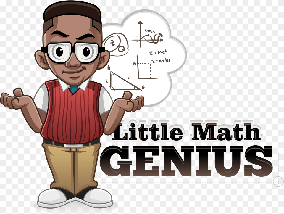 Collection Of High Math Genius Clipart, Publication, Book, Comics, Baby Png Image