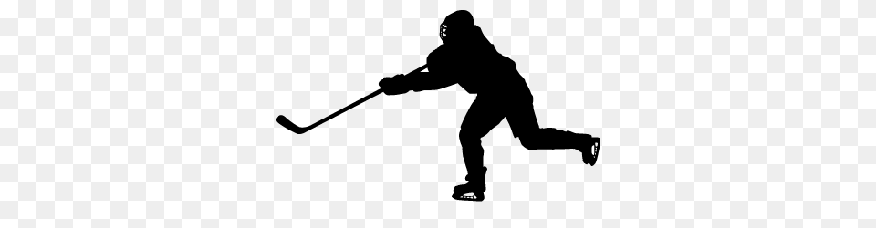 Collection Of Hockey Silhouette Clip Art Download Them And Try, Adult, Male, Man, Person Png Image