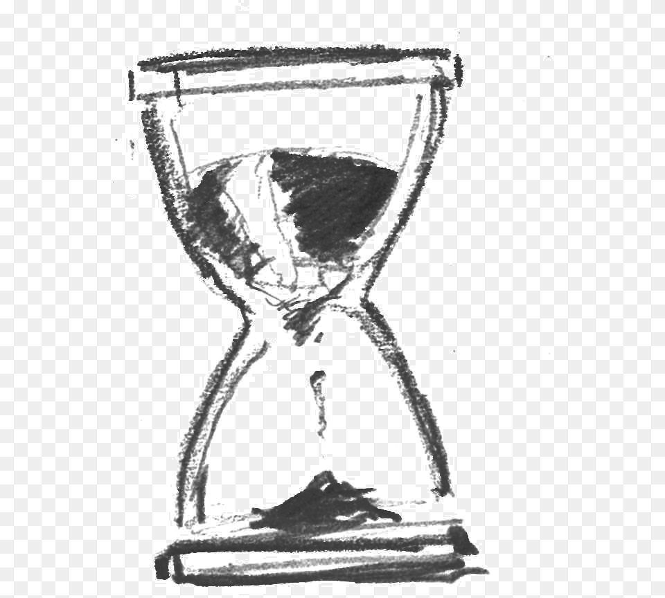 Collection Of Hourglass Drawing Black And White Hourglass Drawings, Smoke Pipe Free Transparent Png
