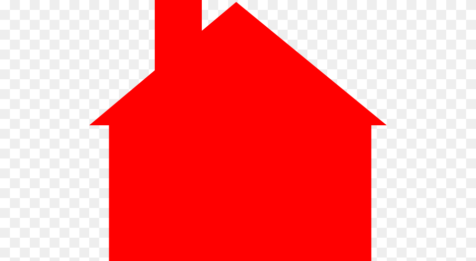 Collection Of House Outline Clipart Red Red House Outline Clipart, Dynamite, Weapon Png Image