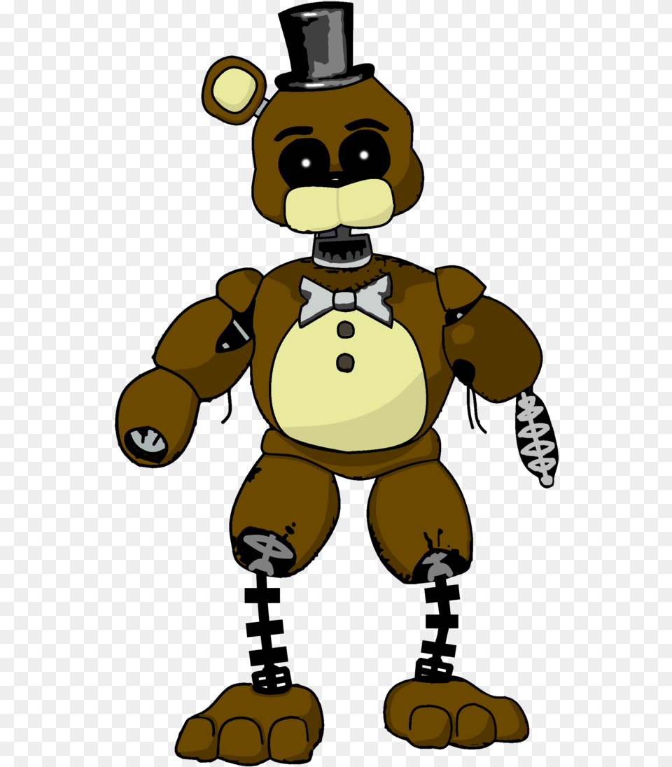 Collection Of Ignited Chica Drawing Tjoc R Ignited Freddy, Baby, Person Free Png