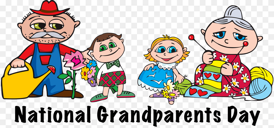 Collection Of Indian National Grandparents Day 2019, Baby, Person, Face, Head Png Image