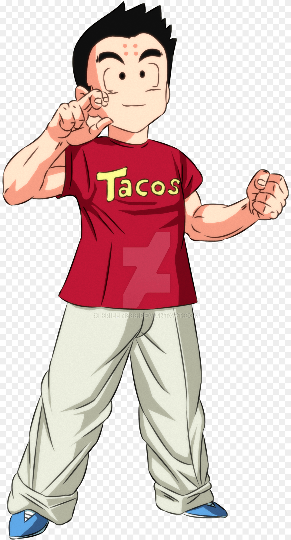 Collection Of Krillin Dragon Ball Drawing Kuririn Dragon Ball Super, Person, People, Boy, Child Free Transparent Png