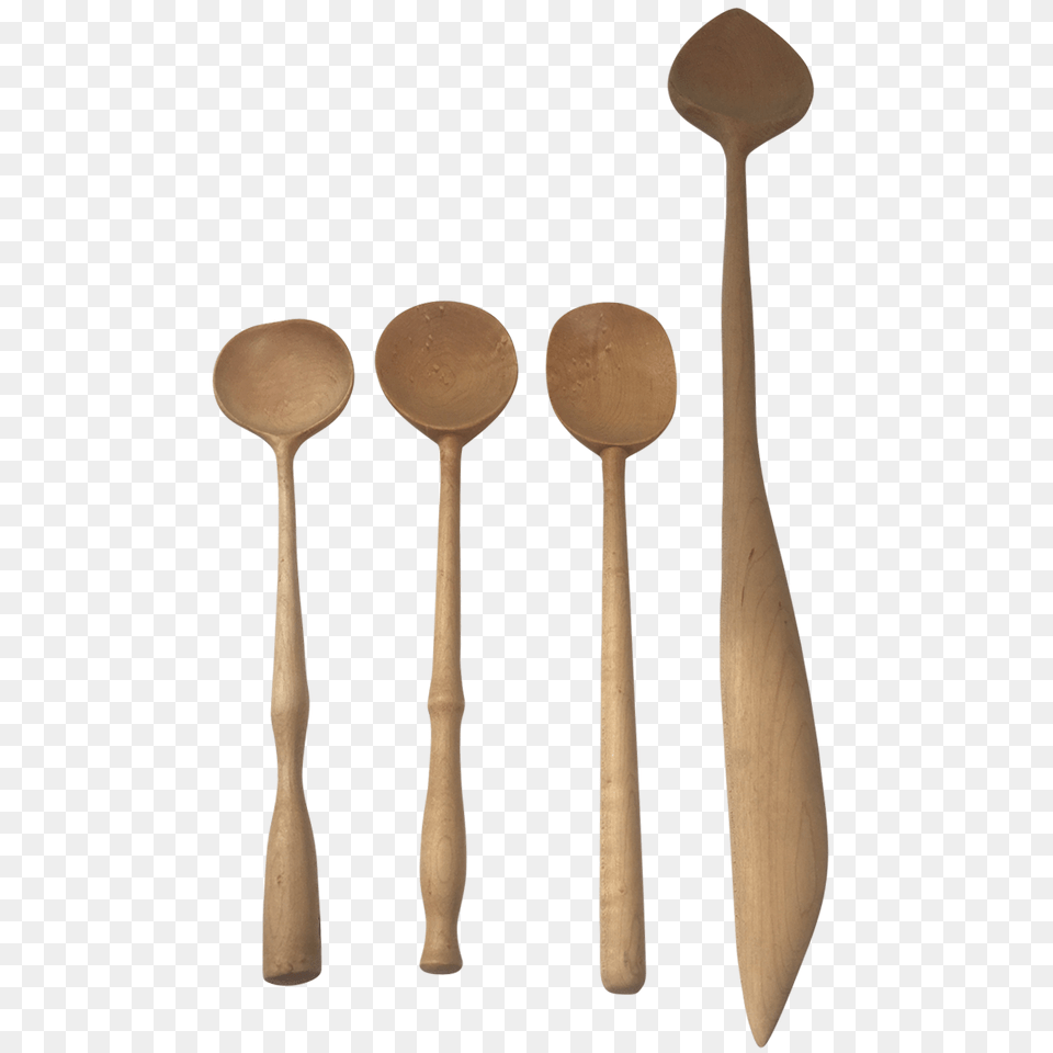Collection Of Maple Spoons Spoon Wabi Sabi And Lights, Cutlery, Kitchen Utensil, Wooden Spoon Png
