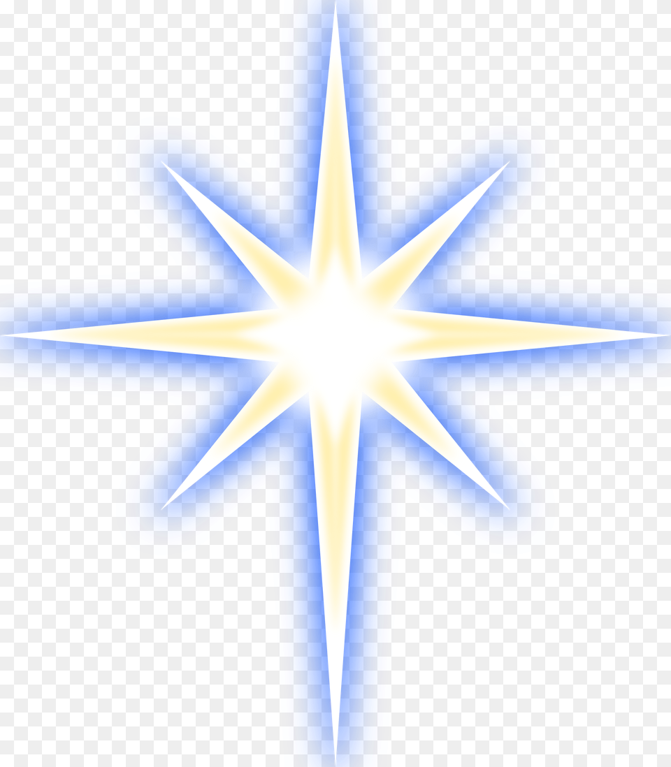 Collection Of North Star Clipart Estrella De Belen Dibujo, Light, Lighting, Cross, Symbol Png