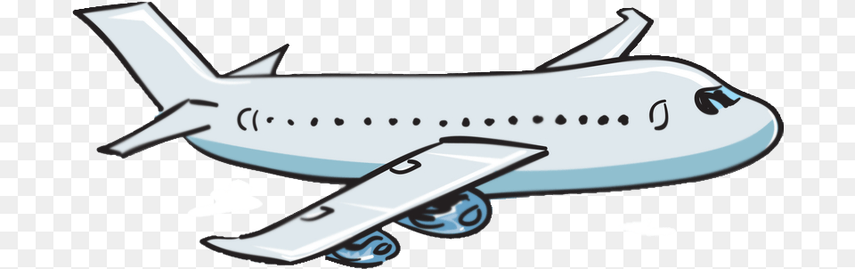 Collection Of Plane Airplane Clipart Transparent Background, Aircraft, Airliner, Transportation, Vehicle Free Png Download