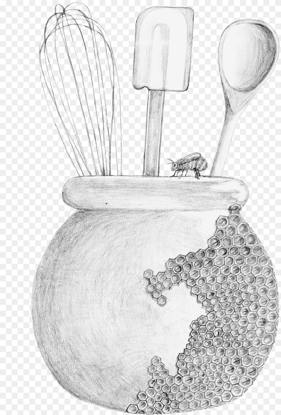 Collection Of Pot Drawing Still Life Download Illustration, Cutlery, Spoon, Animal, Dinosaur Png