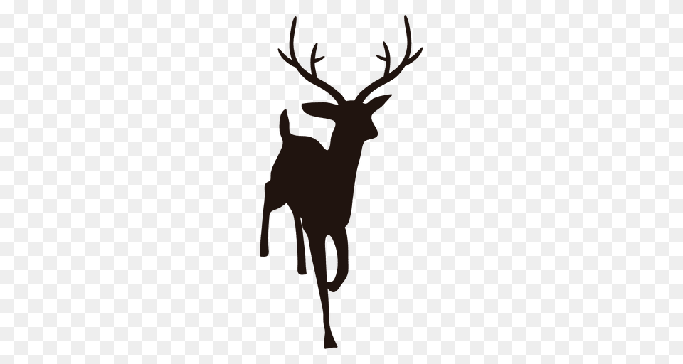 Collection Of Reindeer Silhouette Them And Try To Solve, Animal, Deer, Elk, Mammal Free Transparent Png