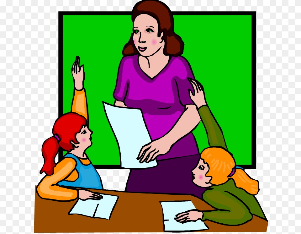 Collection Of Respect Teacher Clipart Listening To Teacher Clipart, Adult, Female, Person, Woman Free Png