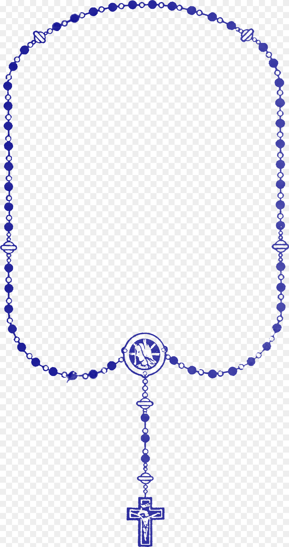 Collection Of Rosary Clipart Rosary Blue, Accessories, Jewelry, Necklace, Bead Free Png