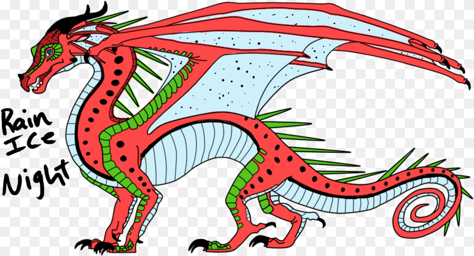 Collection Of Scales Drawing Drawn Dragon Wings Of Fire Seawing Rainwing Hybrid Png Image