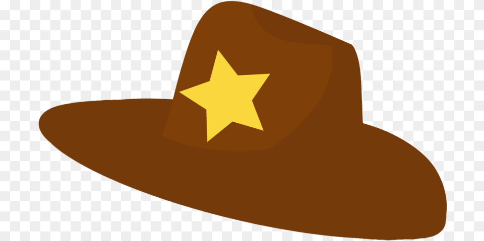 Collection Of Sheriff Cowboy Hat Clipart, Clothing, Cowboy Hat, Star Symbol, Symbol Png