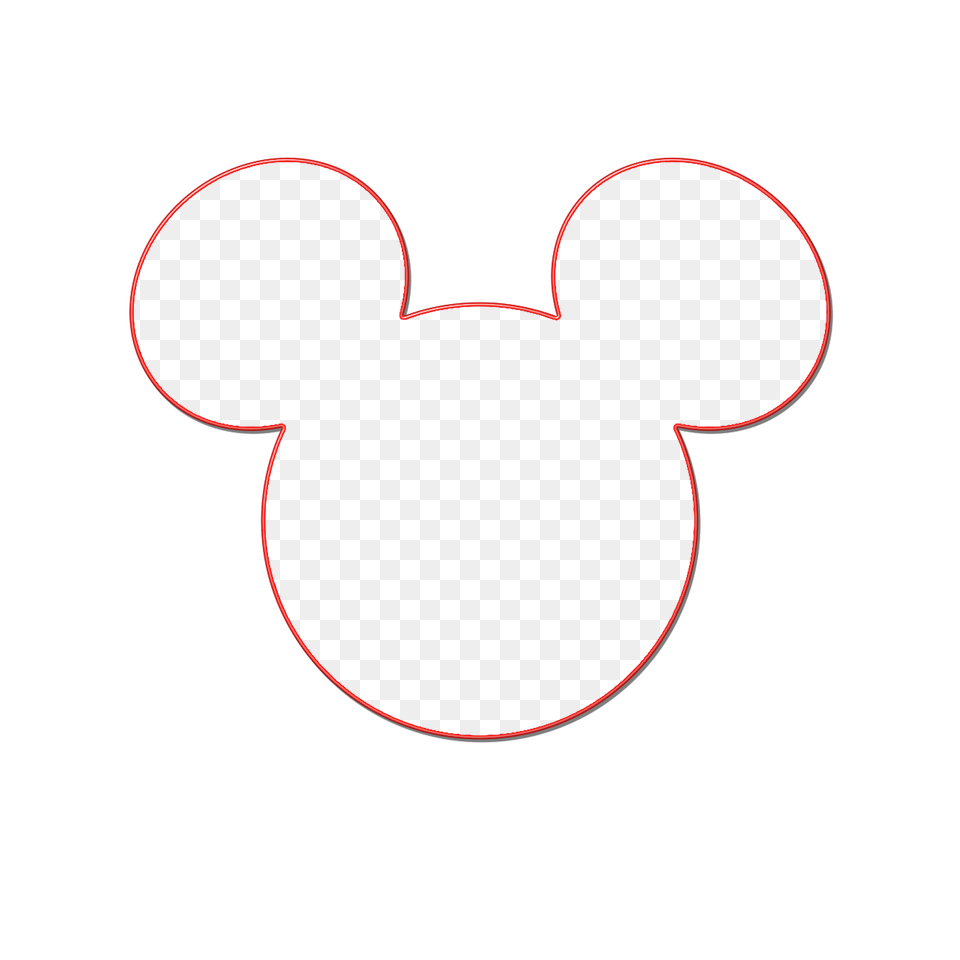 Collection Of Silhouette Of Mickey Mouse Head Download Them, Logo Free Png