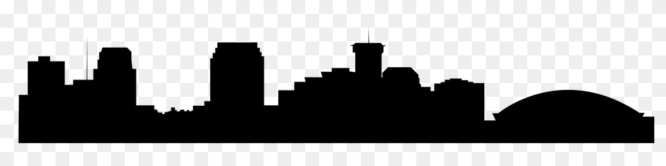 Collection Of Skyline Silhouette Clip Art Download Them And Try, Gray Free Png