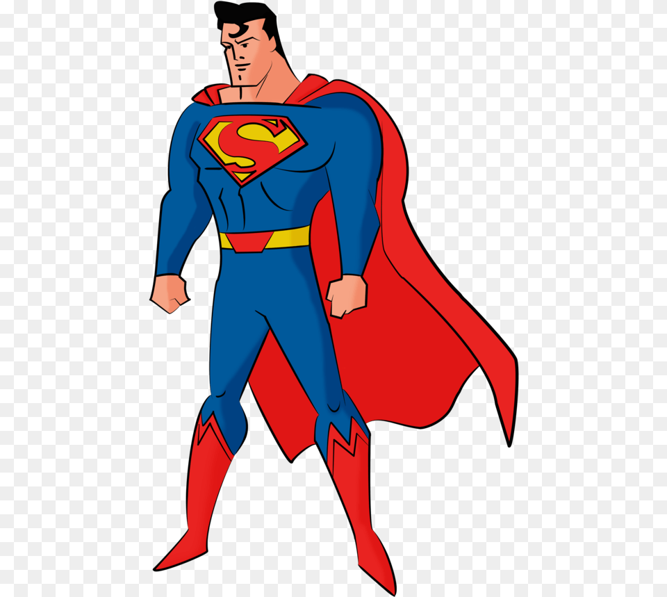 Collection Of Superhero Drawing Superman Download Justice League Action Superman, Book, Cape, Clothing, Comics Png
