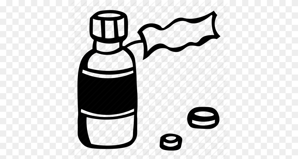 Collection Of Syrup Drawing Them And Try To Solve, Bottle Free Png Download