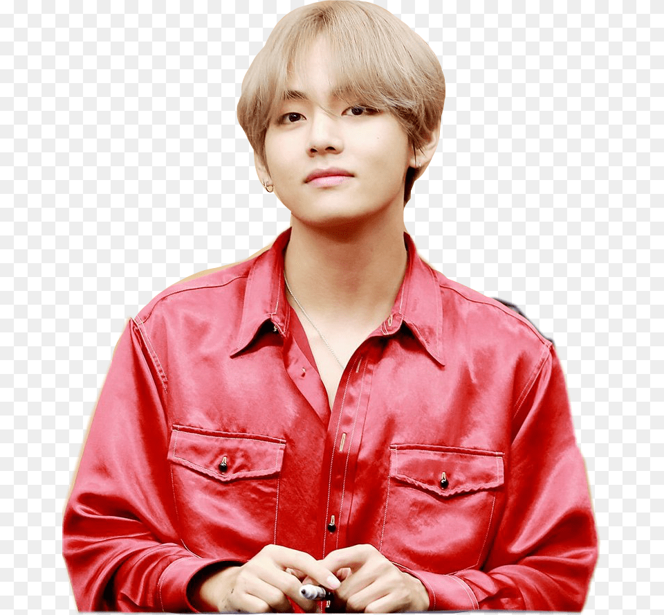 Collection Of Taehyung Sticker Kim Taehyung, Portrait, Photography, Person, Male Free Png Download