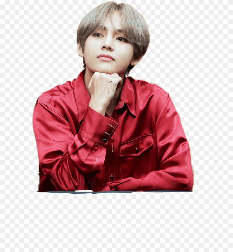 Collection Of Taehyung Transparent Invisible Taehyung, Adult, Portrait, Photography, Person Free Png Download