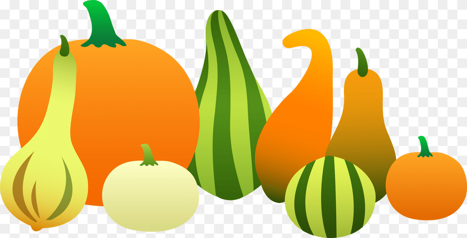 Collection Of Thanksgiving Food Clipart Pumpkins And Gourds Clipart, Gourd, Plant, Produce, Vegetable Png