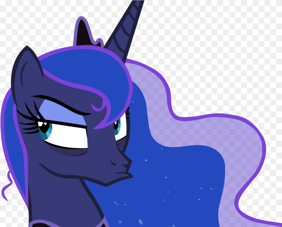 Collection Of Tired Vector Home My Little Pony A Royal Problem Luna Vector, Animal, Cat, Mammal, Pet Png Image