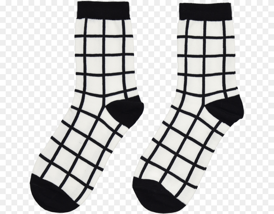 Collection Of Transparent Socks Grid Aesthetic Grid Socks, Clothing, Hosiery, Sock, Footwear Free Png Download