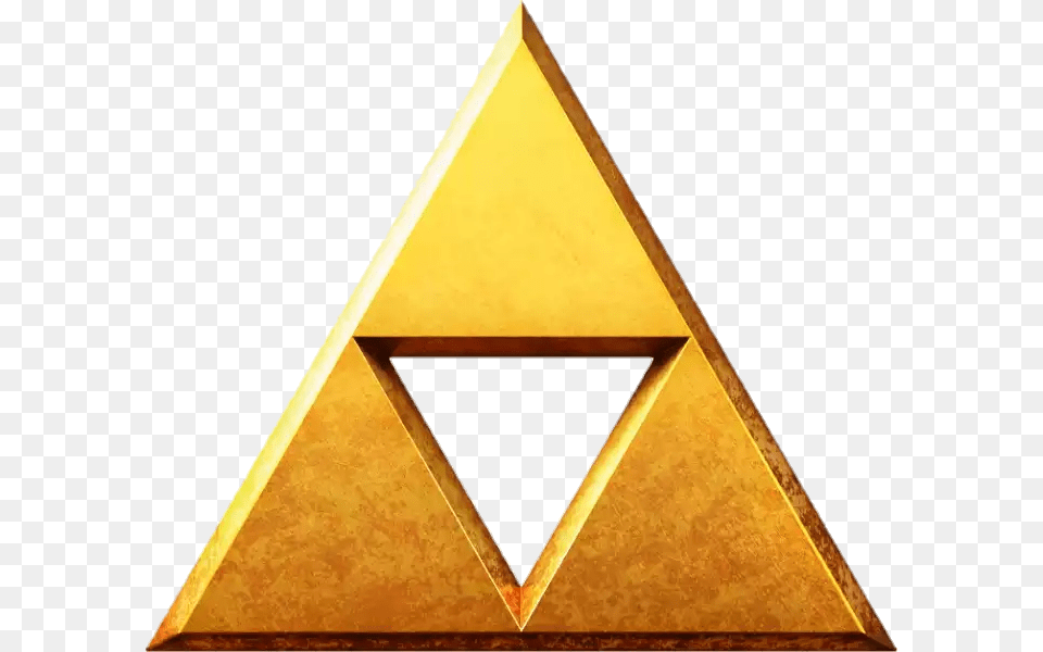 Collection Of Triforce Transparent Jpeg Hyrule And Lorule Triforce, Triangle, Mailbox Png Image