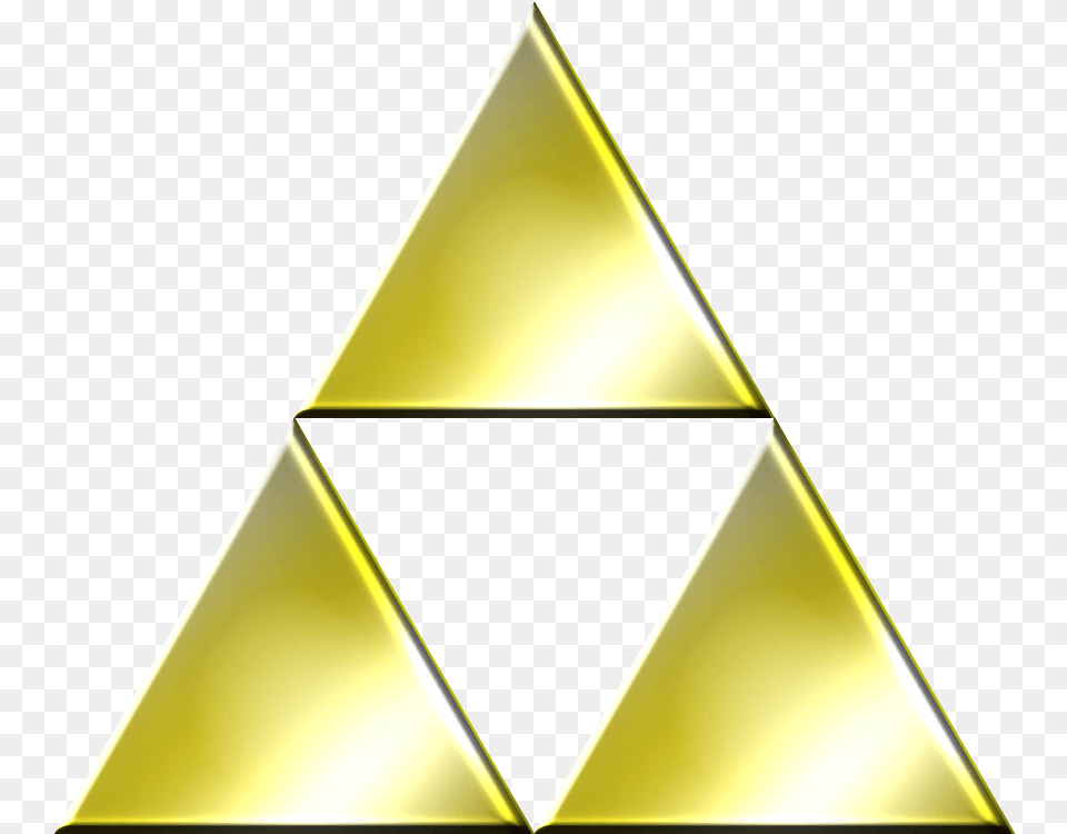 Collection Of Triforce Transparent Transparent Transparent Background Triforce, Triangle Free Png