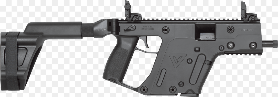 Collection Of Vector Firearms Kriss Vector 10mm Pistol, Firearm, Gun, Handgun, Rifle Png Image