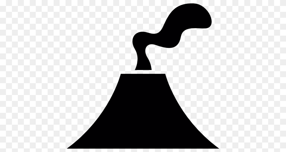 Collection Of Volcano Silhouette Them And Try To Solve, Lighting, Formal Wear, Bottle Free Transparent Png