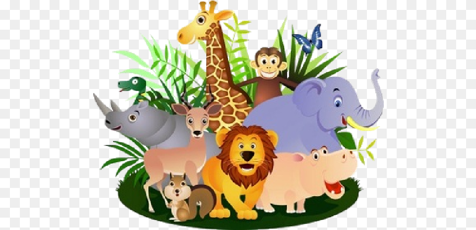 Collection Of Wild Animals Clipart Group Of Animals Clipart, Animal, Zoo, Baby, Person Free Png Download