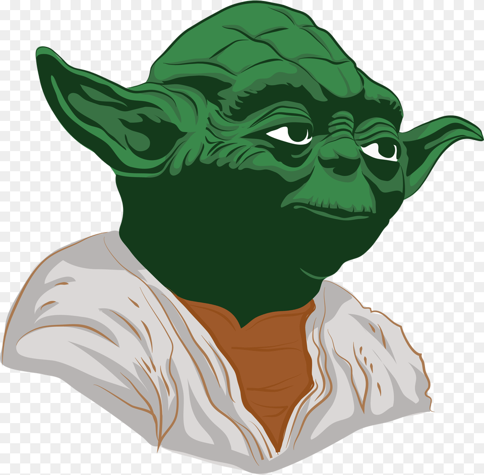 Collection Of Yoda Drawing Trace Download On Ui Illustration, Alien, Green, Adult, Person Free Png
