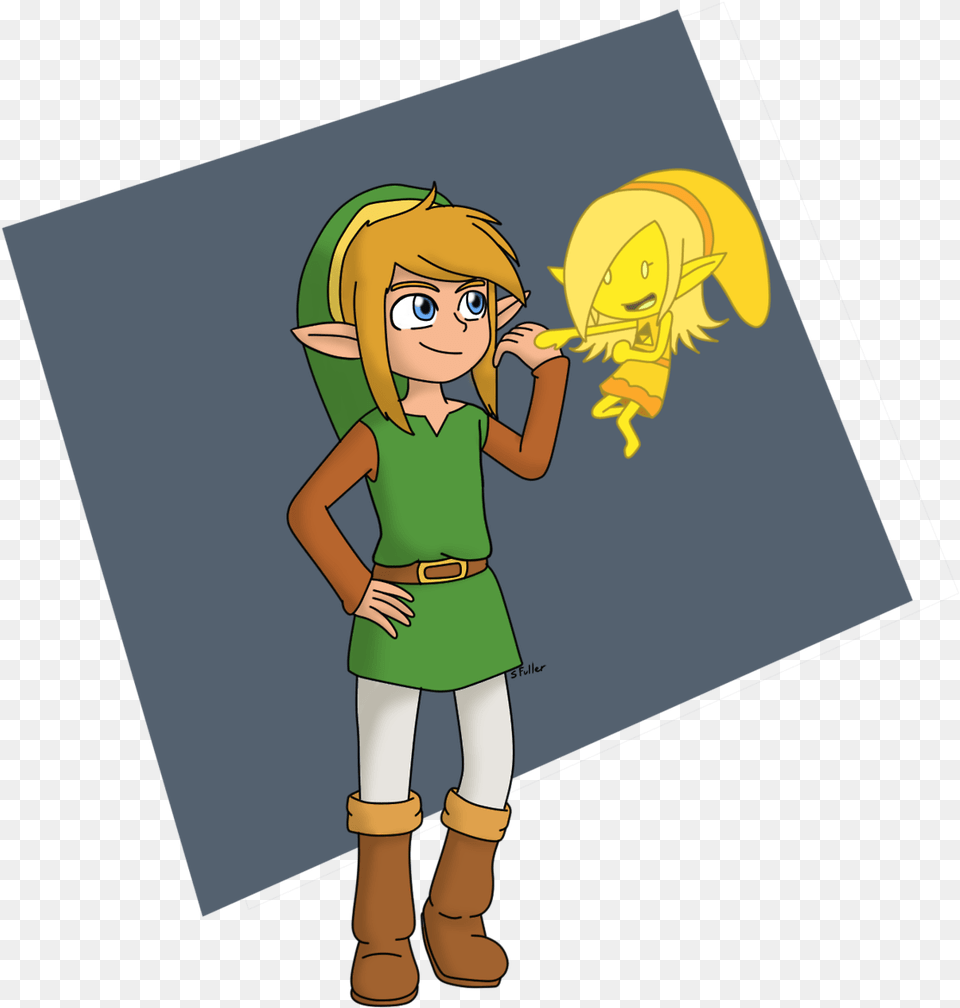 Collection Of Zelda Drawing Courage Download On Triforce, Book, Comics, Publication, Baby Png