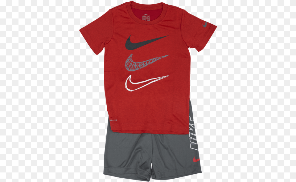 Collection Red Nike Logos, Clothing, Shirt, T-shirt Free Transparent Png