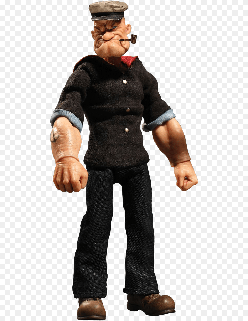 Collective 112th Scale Action Figure Mezco One 12 Popeye, Body Part, Hand, Person, Finger Free Transparent Png