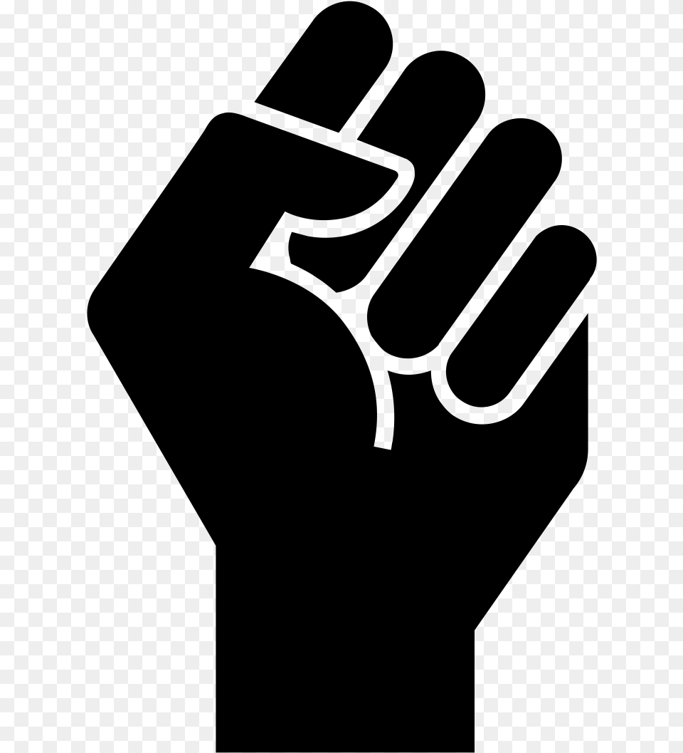 Collective Action Justice Hand, Gray Free Transparent Png