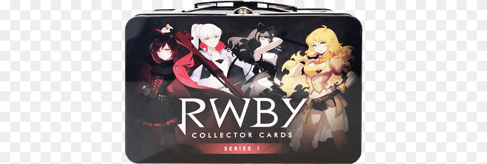 Collector Cards Series 1 Collector Tin Jazwares Rwby Blind Boxed 3quot Mini Figure Lot Of, Book, Publication, Comics, Adult Png