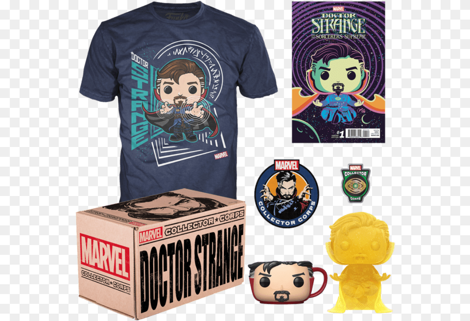 Collector Corps Doctor Strange Doctor Strange Collector Corps, T-shirt, Clothing, Person, Man Free Png Download