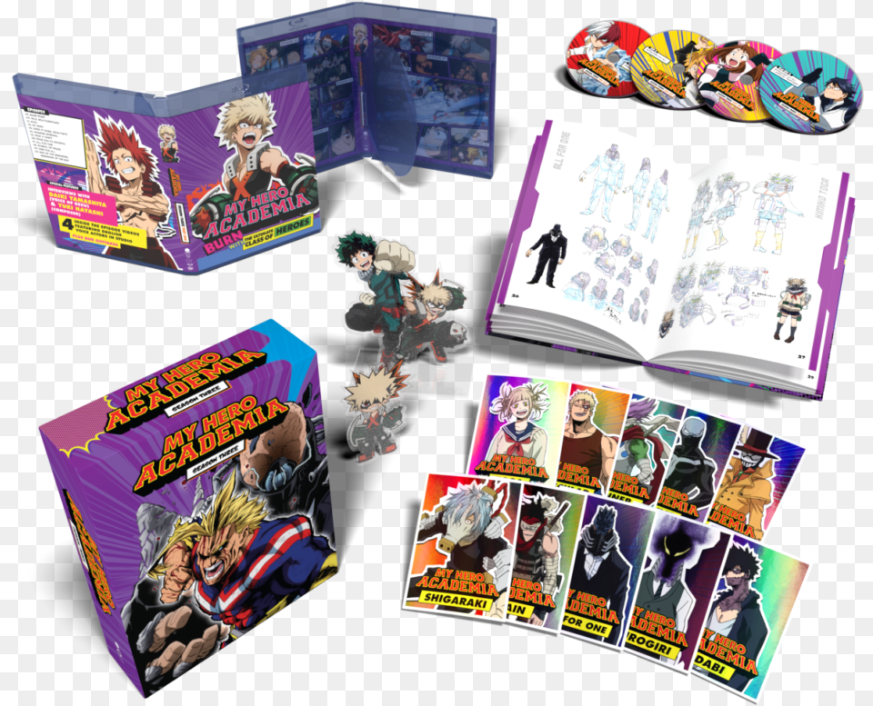 Collector My Hero Academia, Book, Comics, Publication, Person Free Png Download