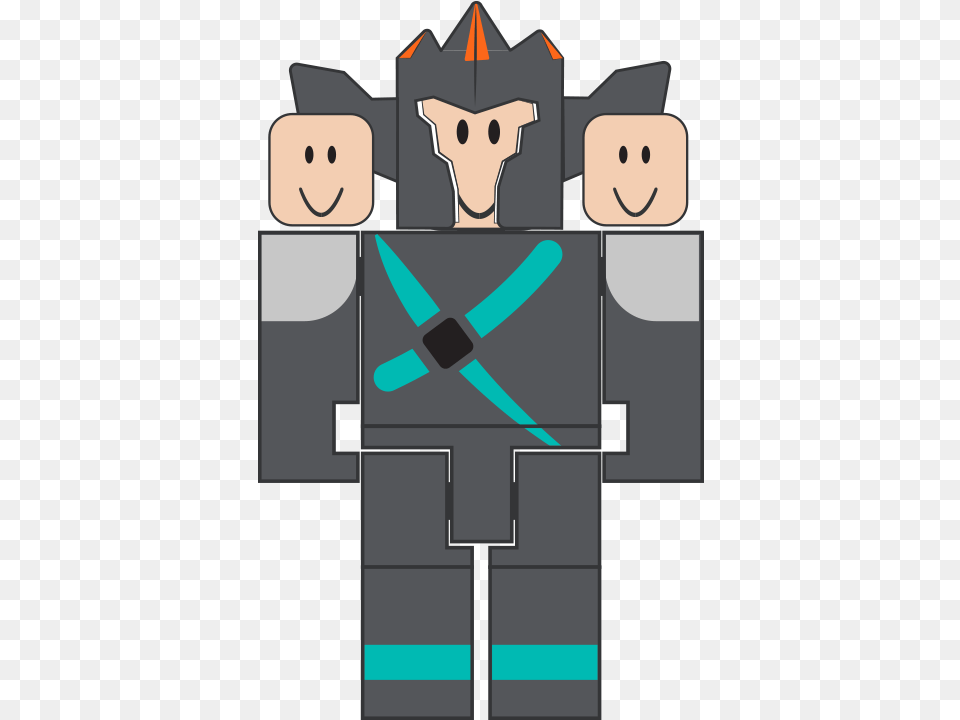 Collector S Guide Roblox Toys Blue Steel Warrior Roblox, Formal Wear, Cross, People, Person Png