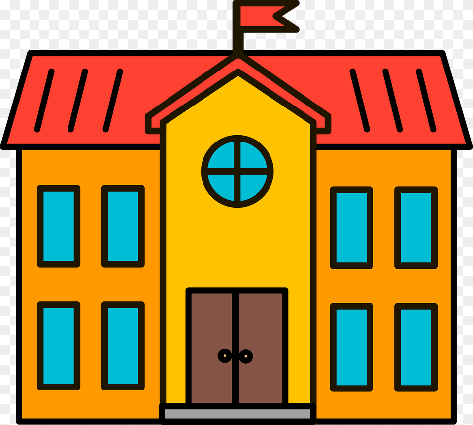 College Building Clipart, Door, Scoreboard, Neighborhood, Architecture Png