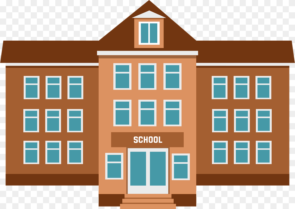 College Building Clipart, Architecture, Office Building, Housing, Urban Free Png Download