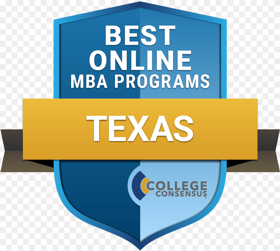 College Consensus Best Online Mba Programs In Texas Graphic Design, Logo, Badge, Symbol Png Image