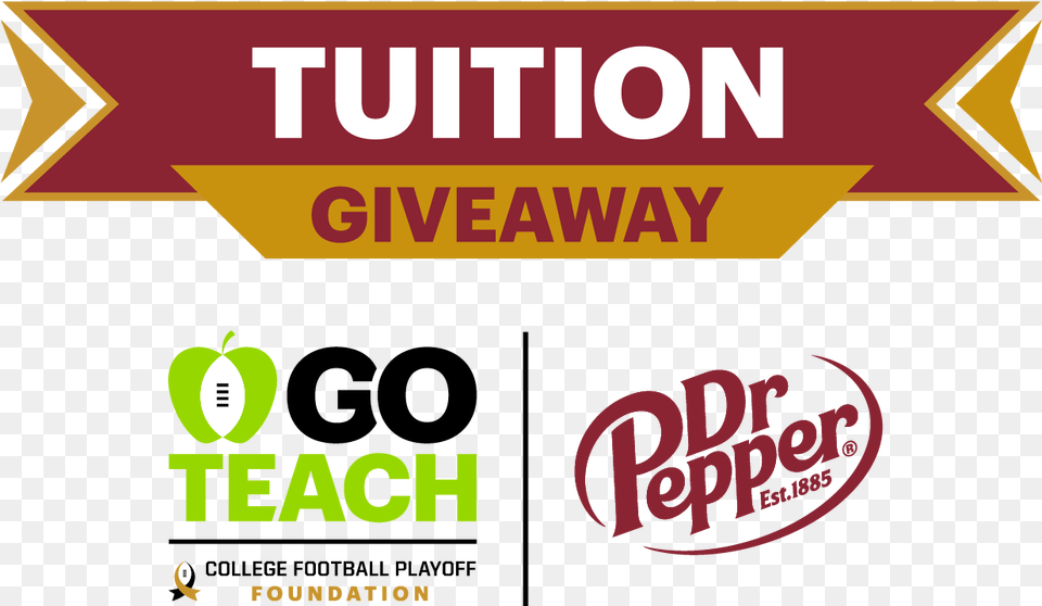 College Football Playoff Foundation Extends Itu0027s Dr Pepper Advertisement, Logo, Poster Free Transparent Png
