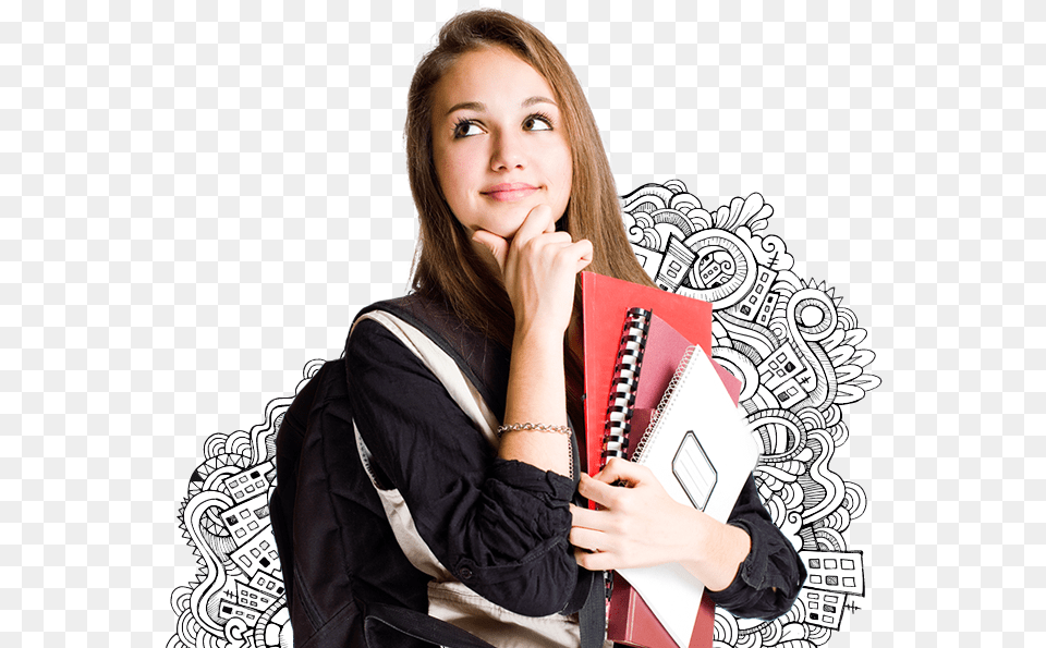 College Girl Hd, Woman, Adult, Female, Person Png Image