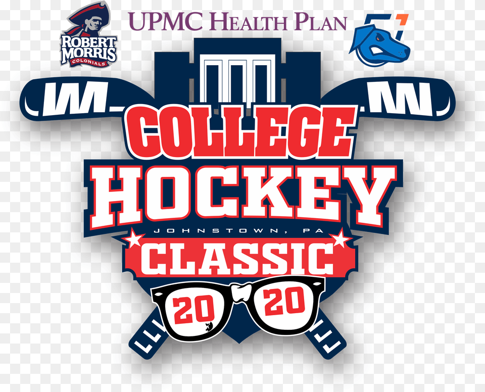 College Hockey Classic Robert Morris University, Advertisement, Poster, Sticker Free Png